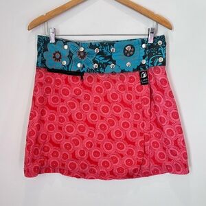 Zand Amsterdam Bohemian Contemporary Mini Skirt Pocket One Size Fits Most b120